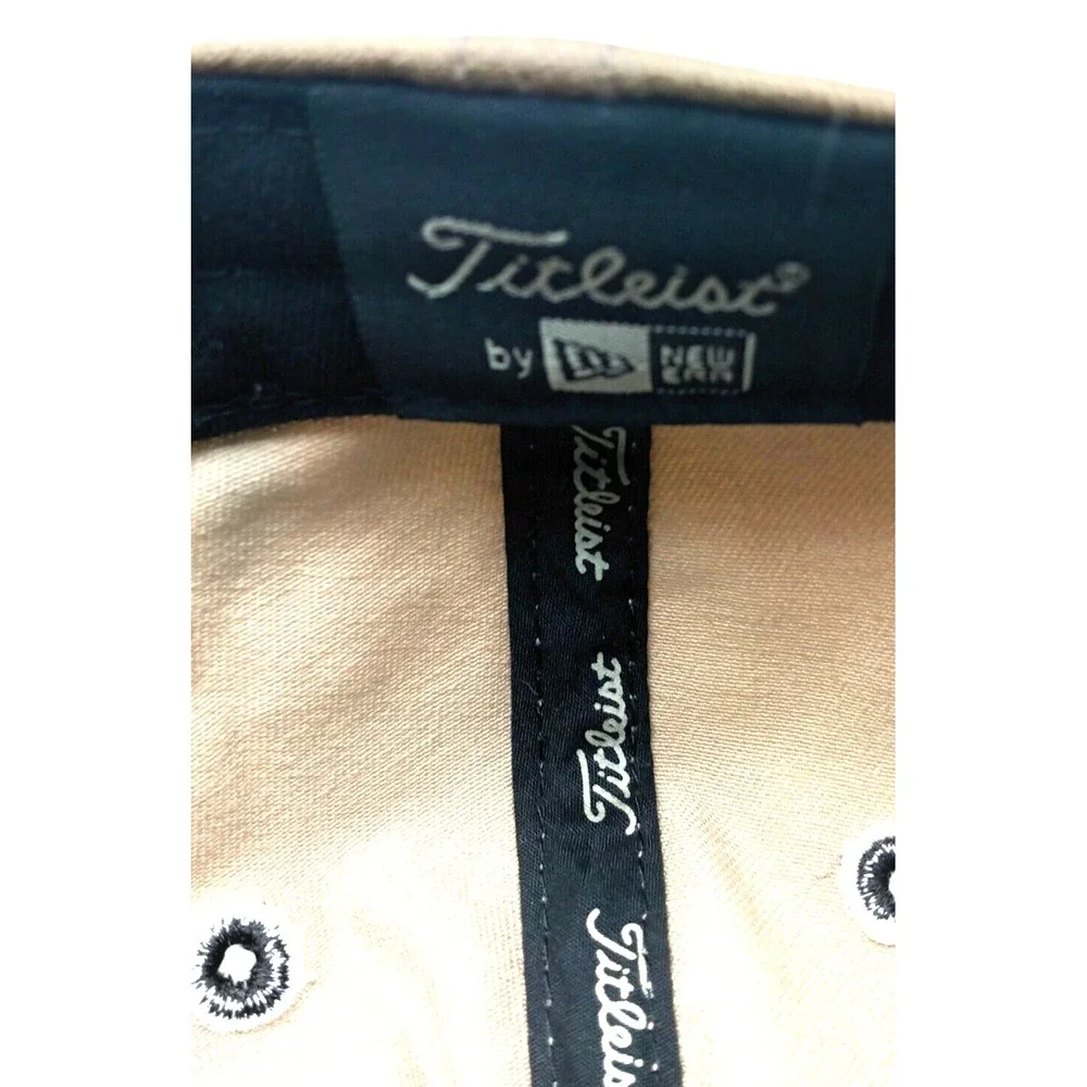 Titleist Golf Hat‎ Light Brown Beige Adjustable unstructured cotton